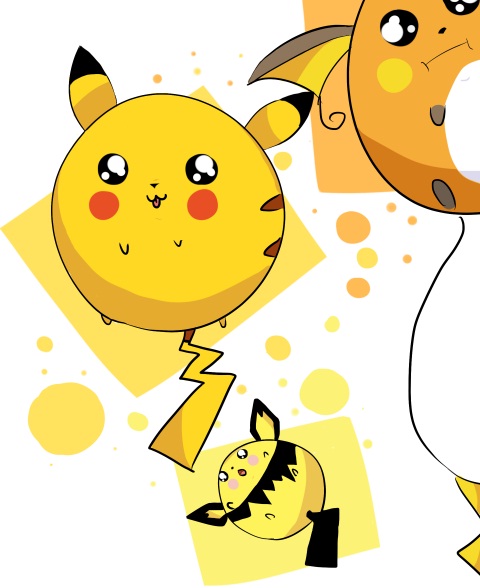 Kawaii Pikachu, pikachu, Raichu, chibichibi, kawaii, kavaii