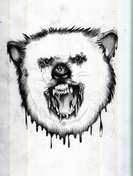 Bear ( T-shirt Design) finished