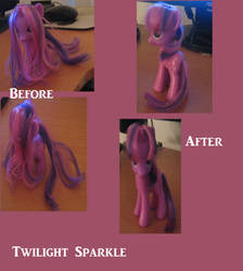 Twilight Sparkle Gets a Hair Cut