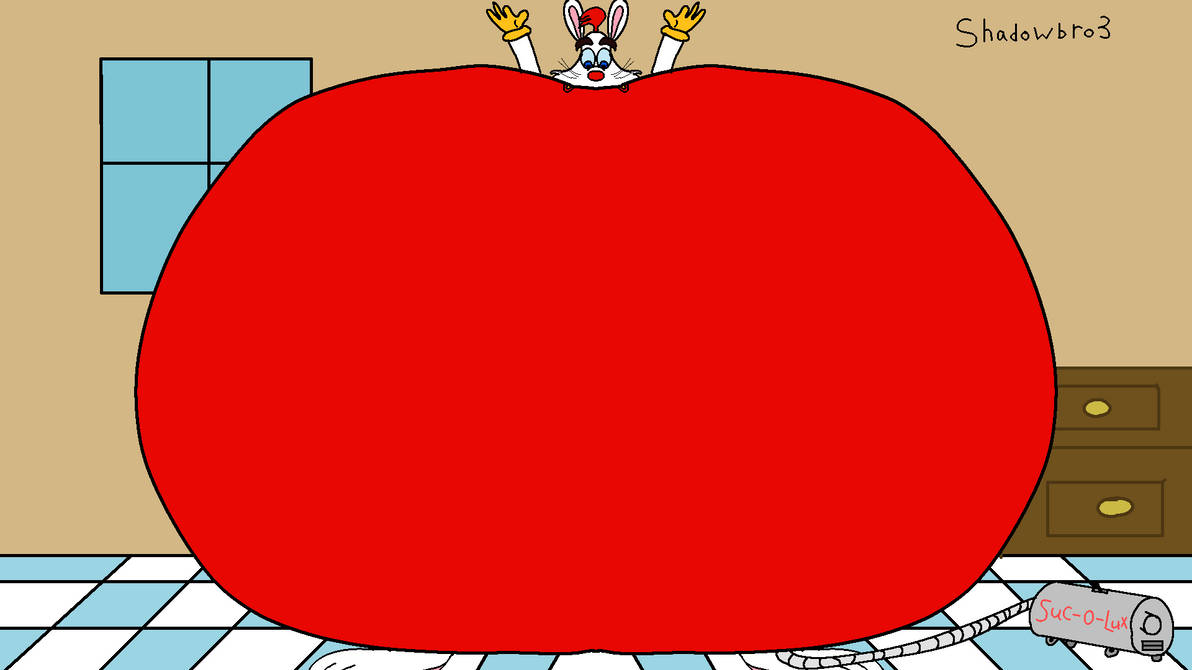 Roger Rabbit Inflation Chest Roger Rabbit's puffed up predicament(request) by shadowbro3 on DeviantArt