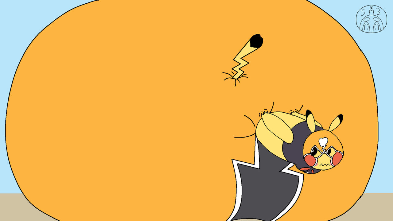 Pikachu Pokemon Inflation Pikachulibre Pants Inflation (100 watcher winner) by shadowbro3 on ...