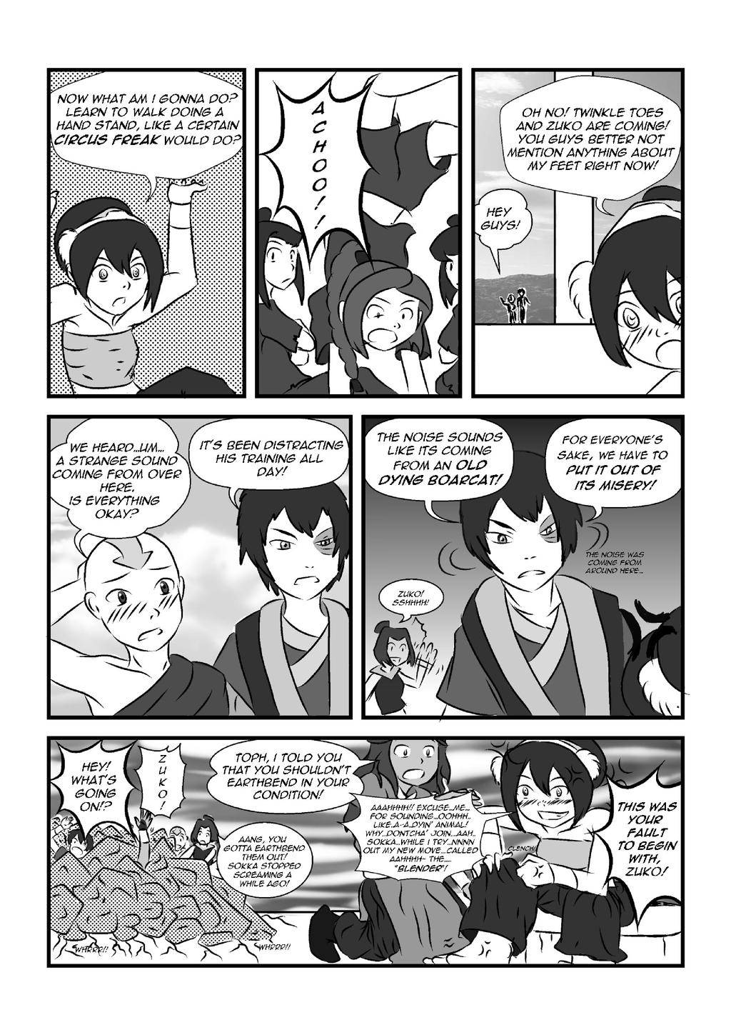 ATLA Comic Tickle Toe Toph Pg7