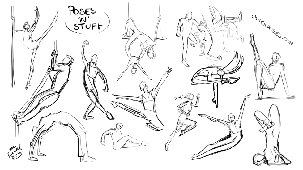 quickposes 1 by martyoflungbarrow