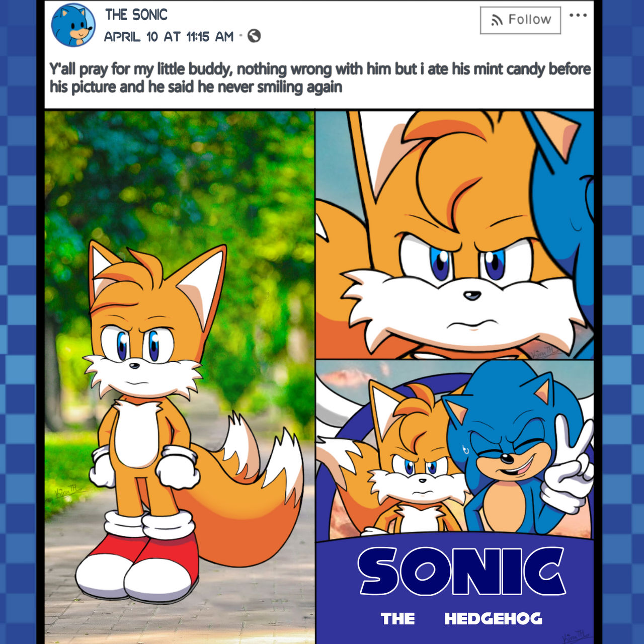 The real reason why tails is angry by KiraTheHedgehog01 on DeviantArt