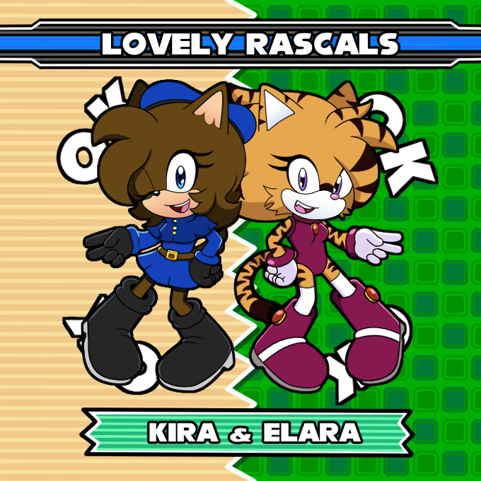 Lovely rascals Kira and Elara by KiraTheHedgehog01 on DeviantArt