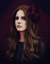 Lana del Rey colorization by devotte