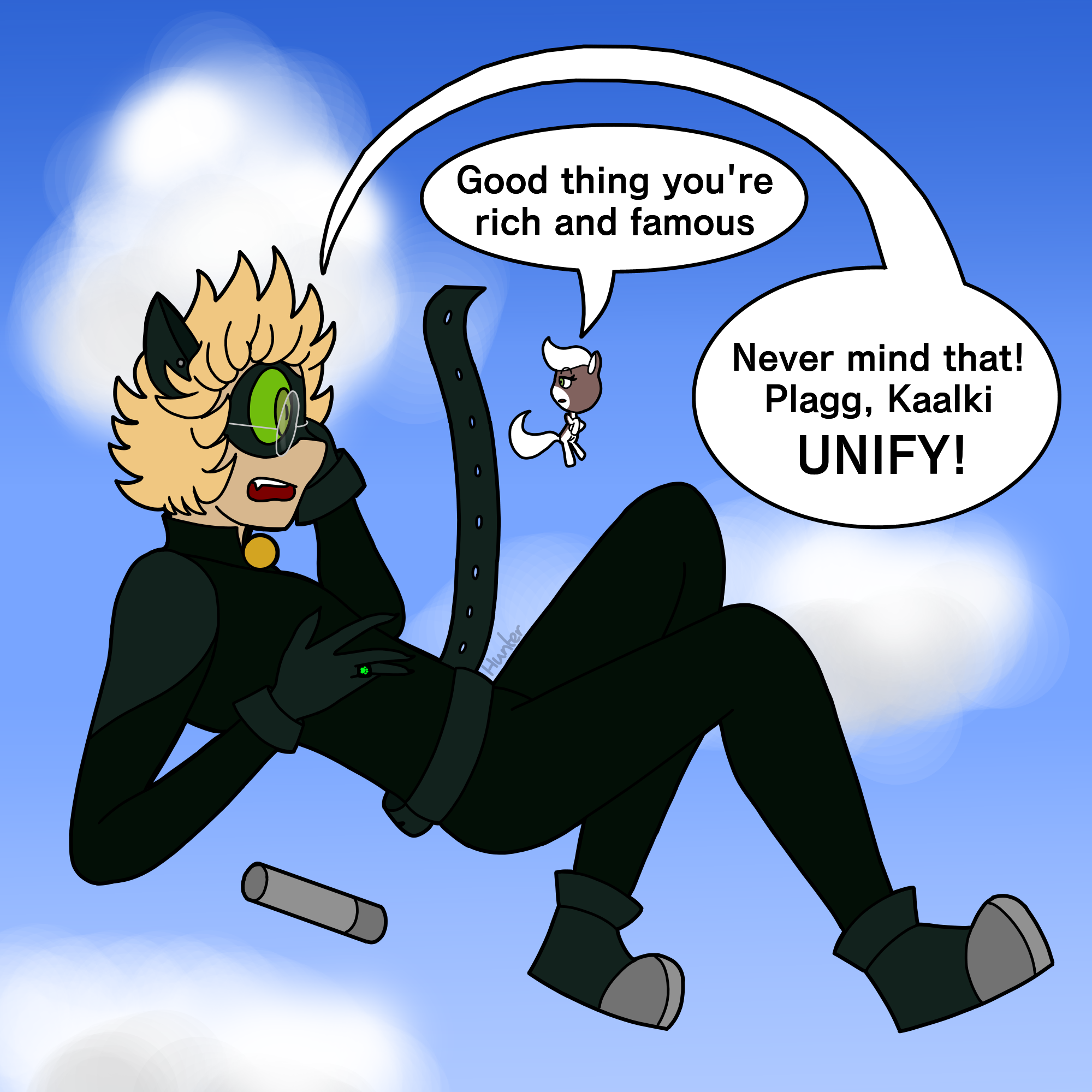 Miraculous Ladybug - Falling by Cupa-Creeper080 on DeviantArt