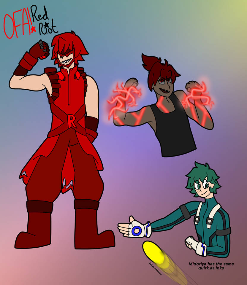 MHA/BNHA AU - OFA!Kirishima by Cupa-Creeper080 on DeviantArt