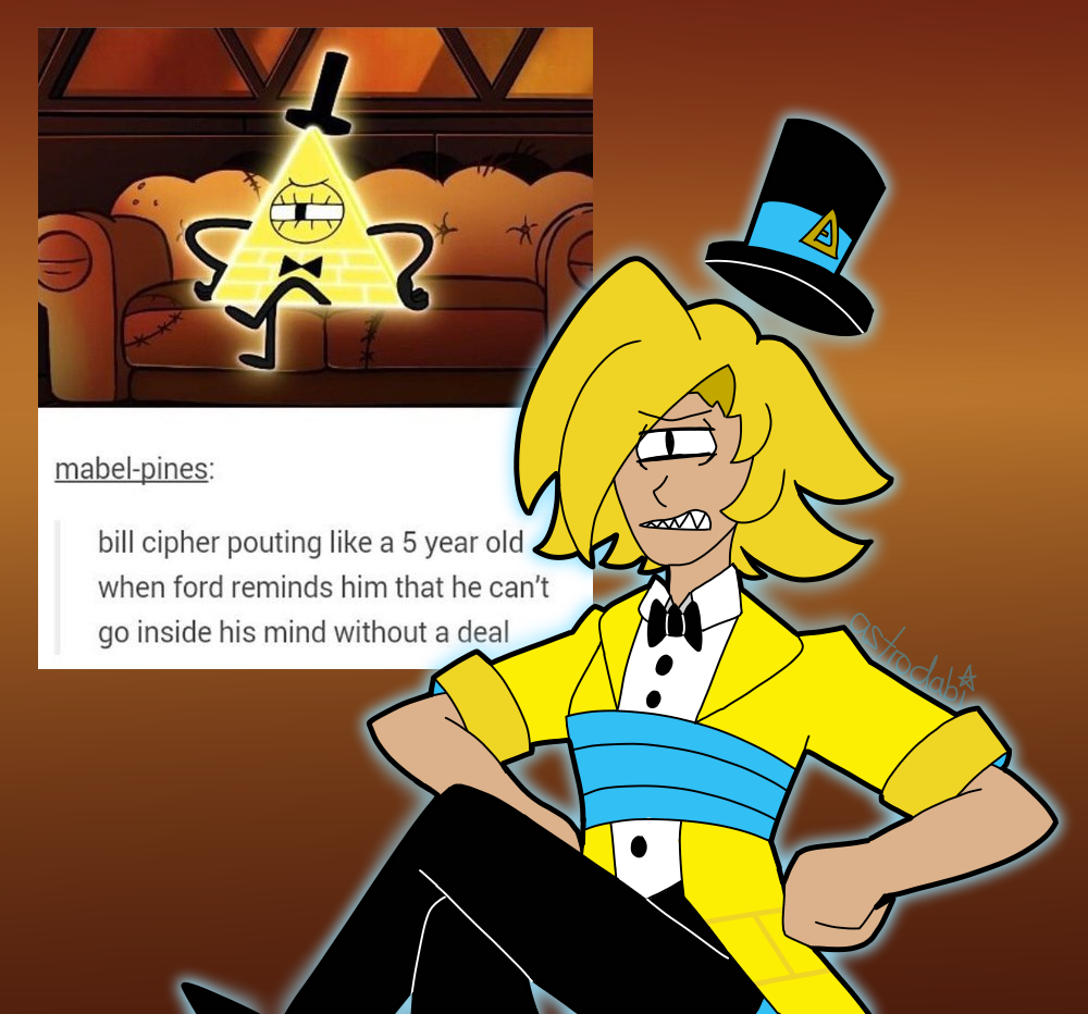 Gravity Falls - Bill Cipher Redraw by Cupa-Creeper080 on DeviantArt