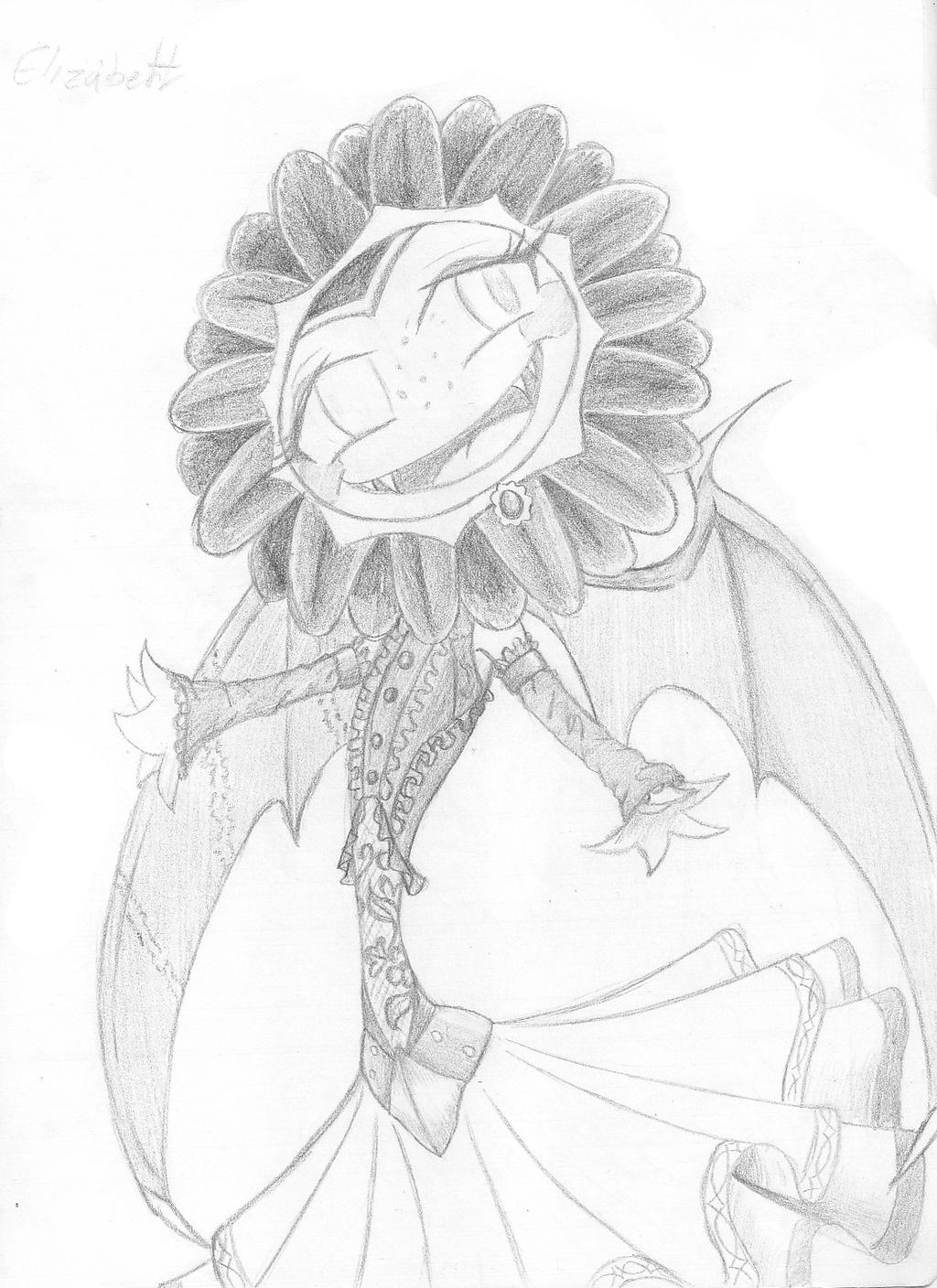 Elizabeth vampire flower by Anubis-13 on DeviantArt