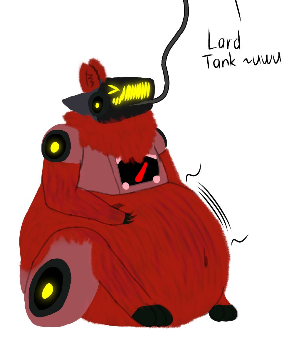 sparky getting fat by xxsparkyxx56 on DeviantArt