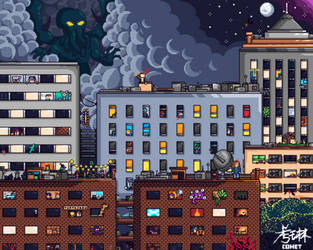 Halloween city