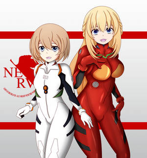 Blanc and Vert in Plugsuits