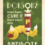 Antidote advertising poster