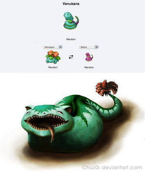 Pokemon Fusion: Venukans