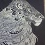 tribal lion