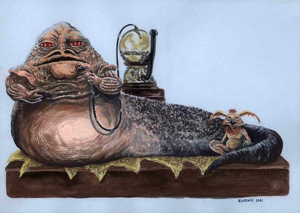 Jabba The Hutt by Dracowhip on DeviantArt