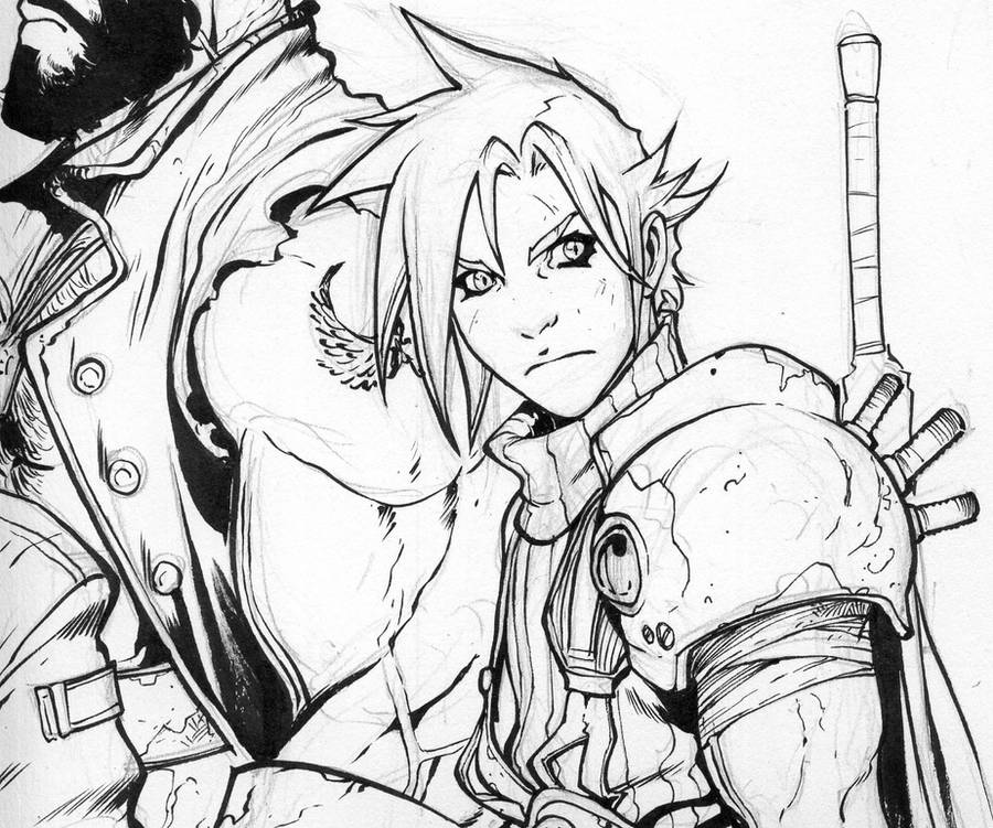 Cloud Strife by LordMishkin