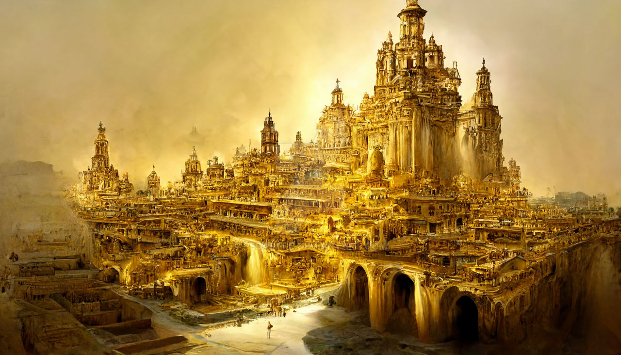 The Golden City by pesastre on DeviantArt
