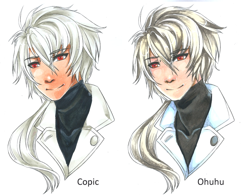 Ohuhu Marker vs Copic Review by BananAdopt on DeviantArt