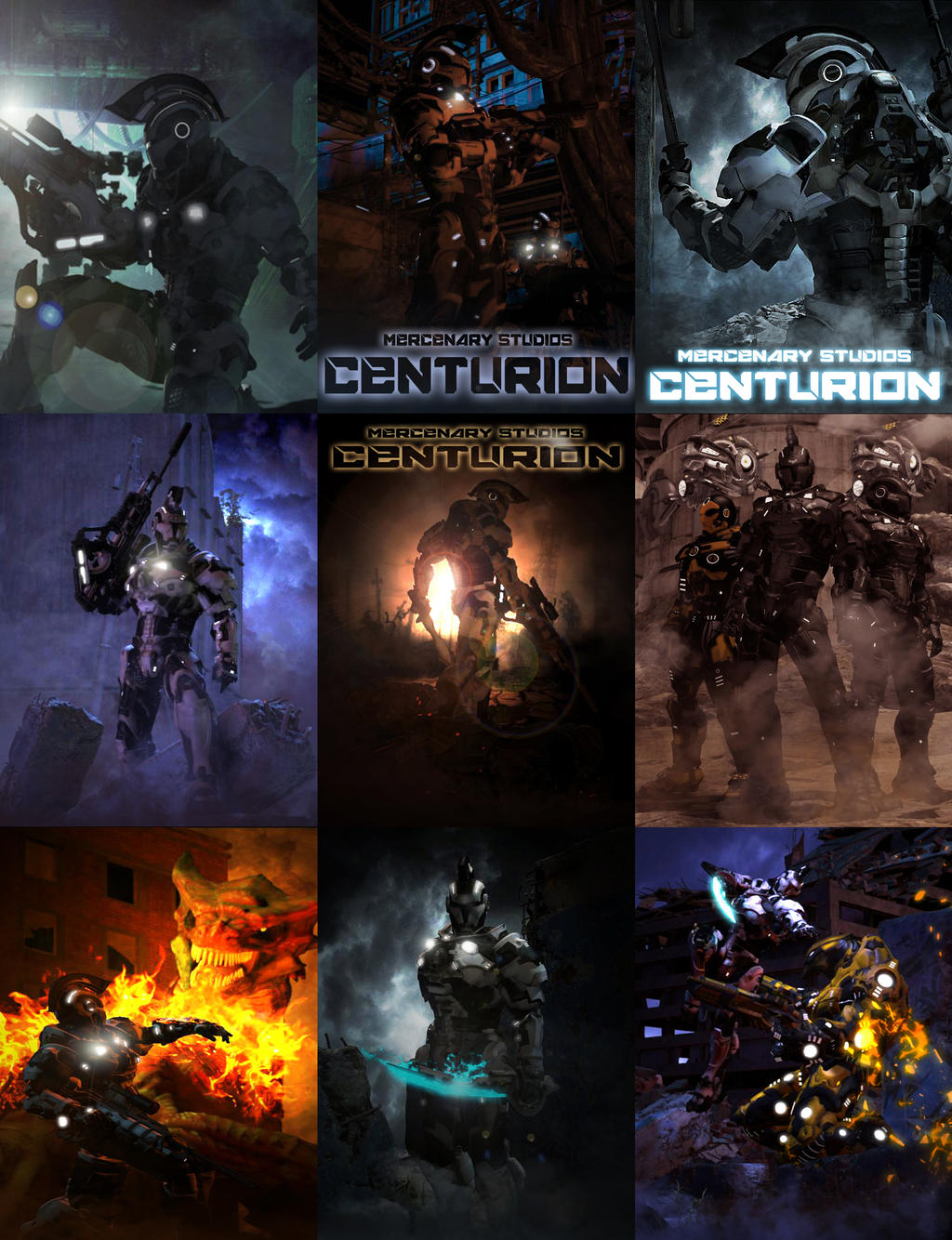 Centurion Collage by mestophales