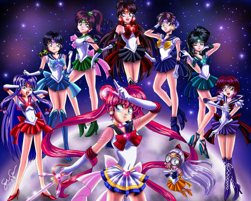 Ranma as Sailor Moon