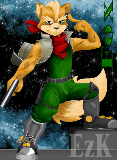 Fox McCloud guardian del espac