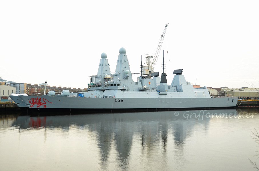 HMS DEFENDER and HMS DRAGON