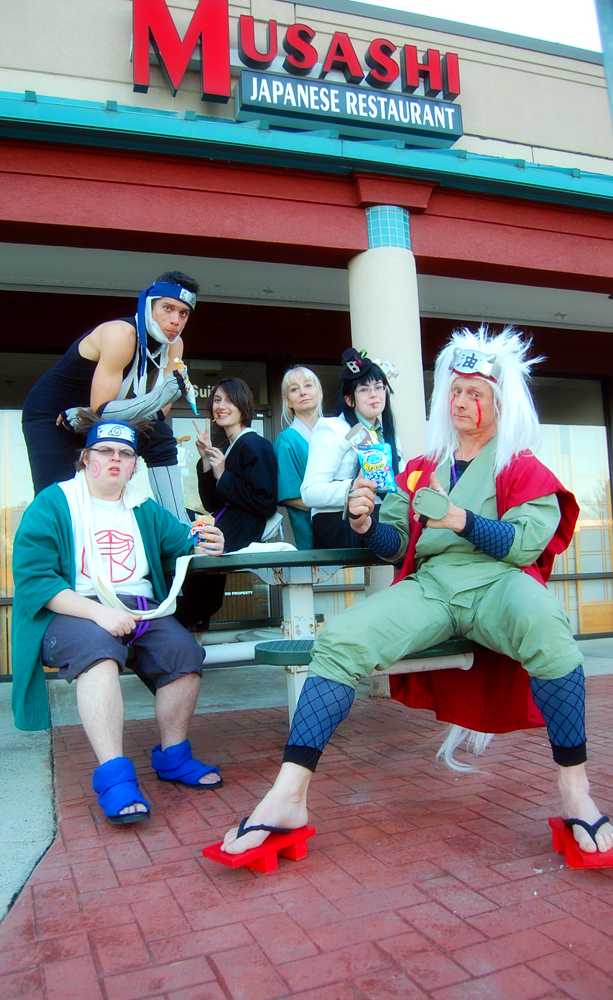 Group Naruto Cosplay - Let's scare some people!!