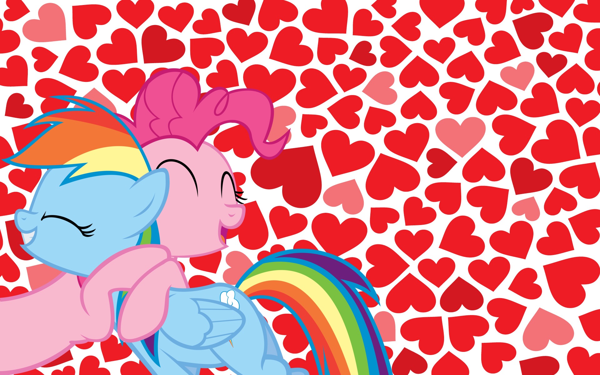 PINKIE PIE AND RAINBOW DASH