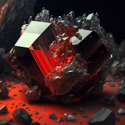 Quartz Black And Red Epic Octane Render5