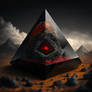 Pyramid Quartz Black And Red Epic  Octane Render3