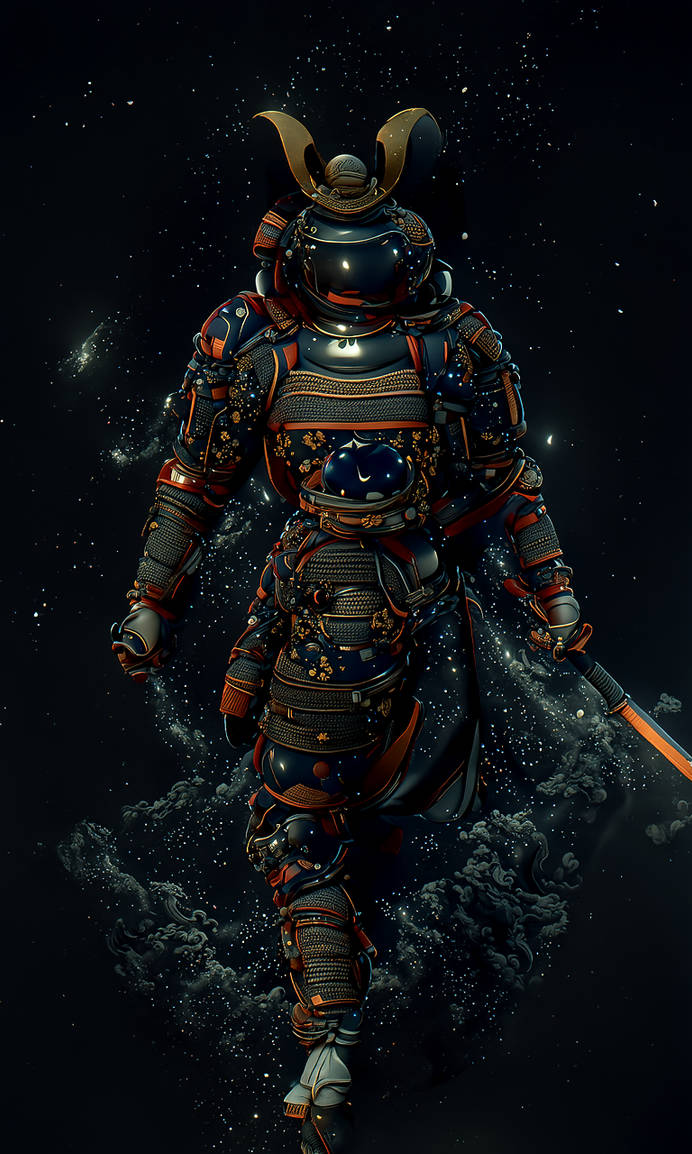 Samurai Spacesuit - 1 by kellankirkland on DeviantArt