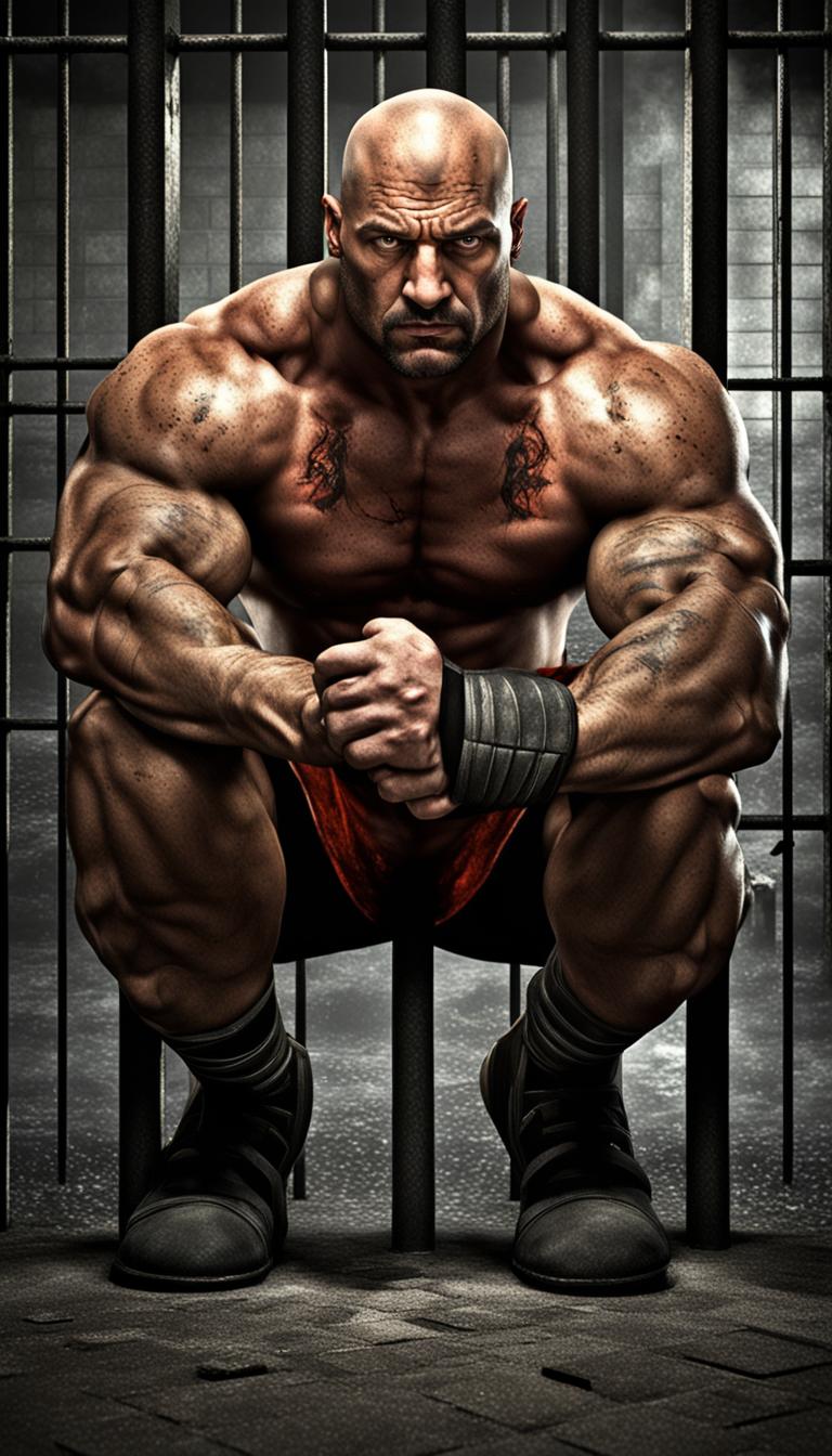 Big Inmate Muscular male prisoner by stuartpierce on DeviantArt