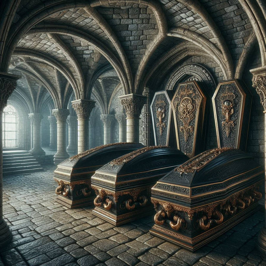 Castle catacombs by stuartpierce on DeviantArt