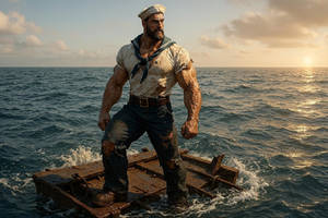 Drifting across an endless ocean