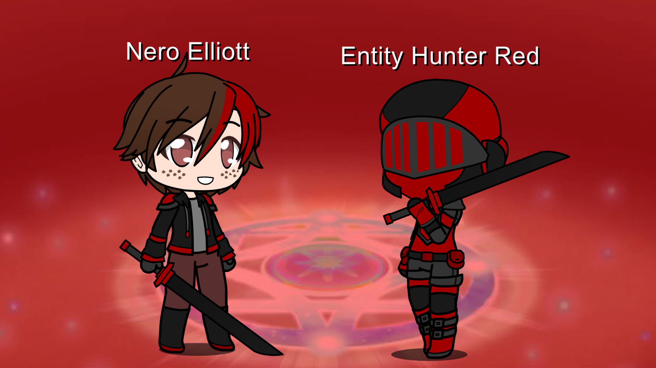 Nero Elliot-the Red Entity Hunter ranger by jose-darkbunny on DeviantArt