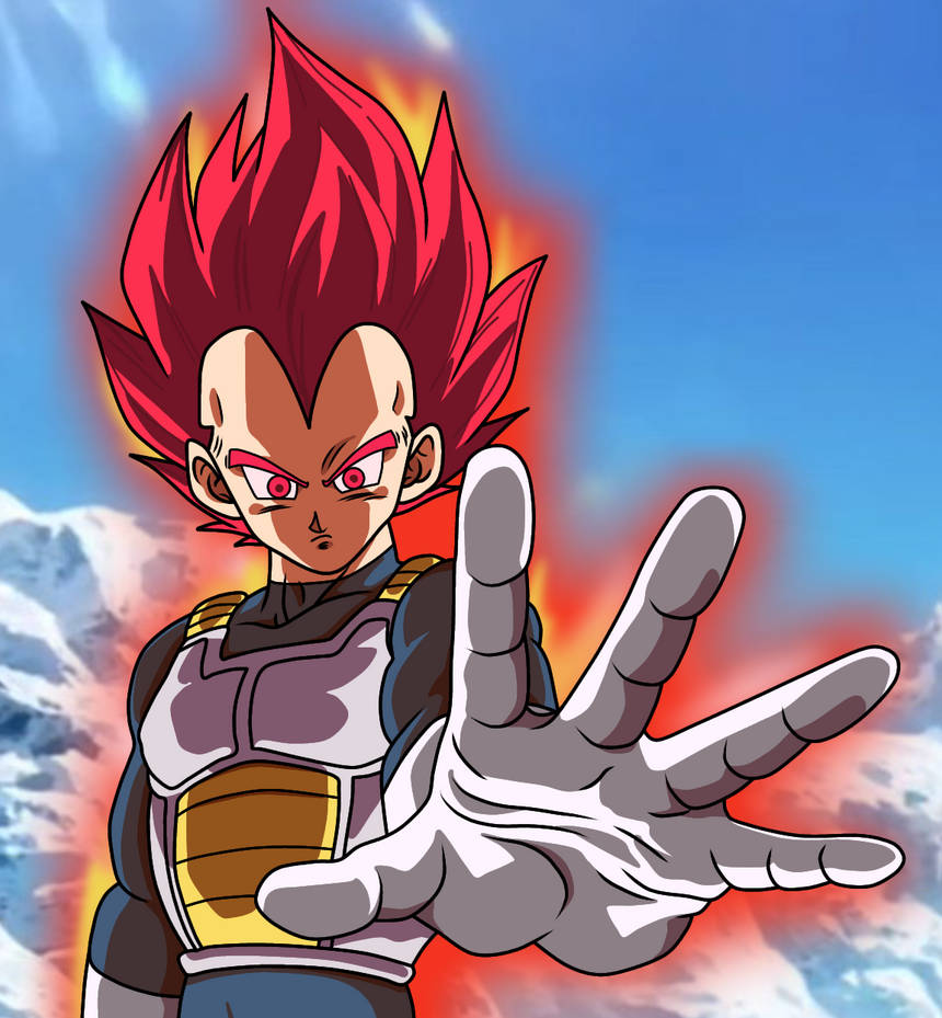Super Saiyan God Vegeta Big Bang Attack by LukaGC on DeviantArt