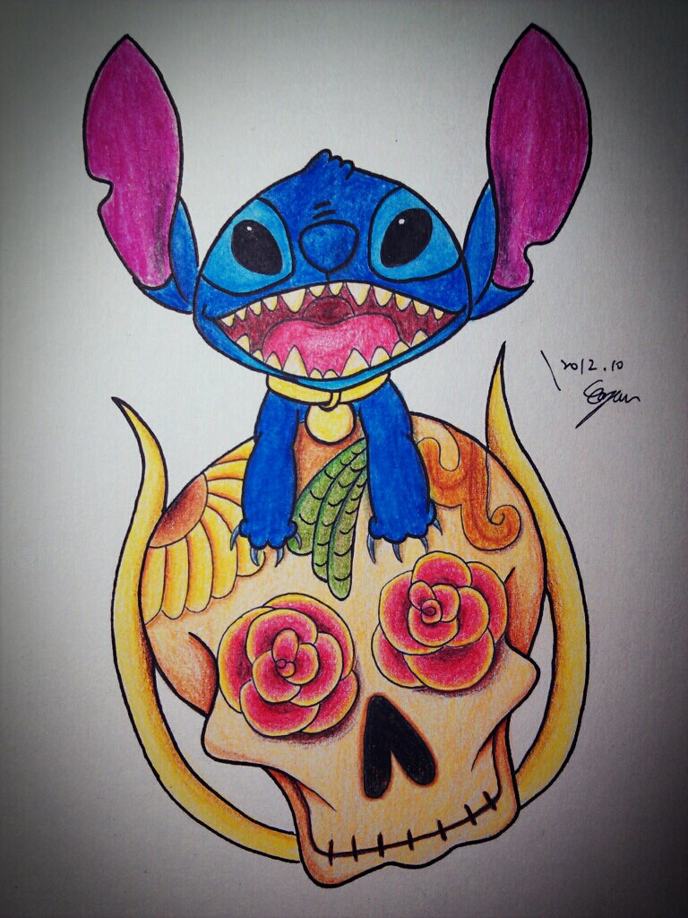 Stitch x Skull