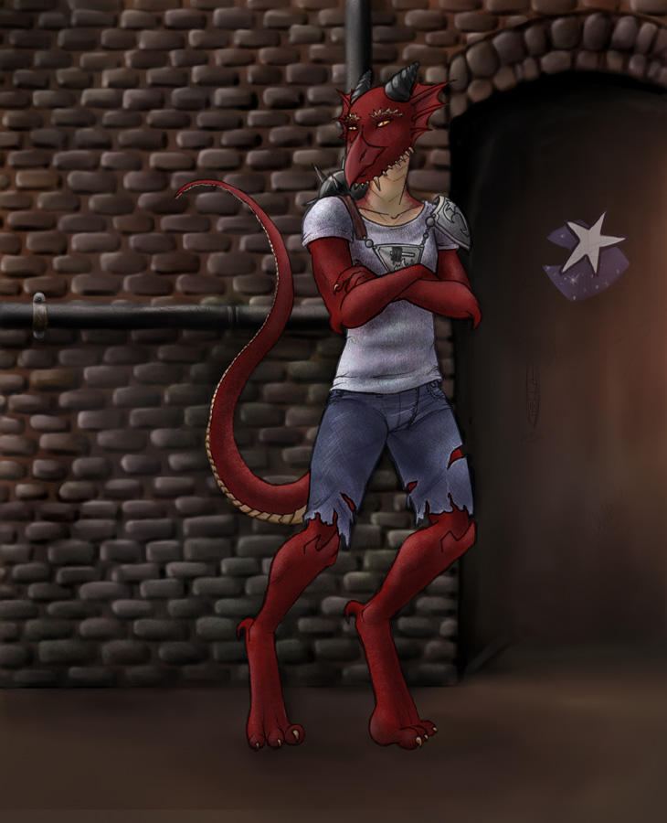 Dragonman by klawzie on DeviantArt