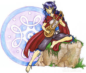 Jaden and his lute