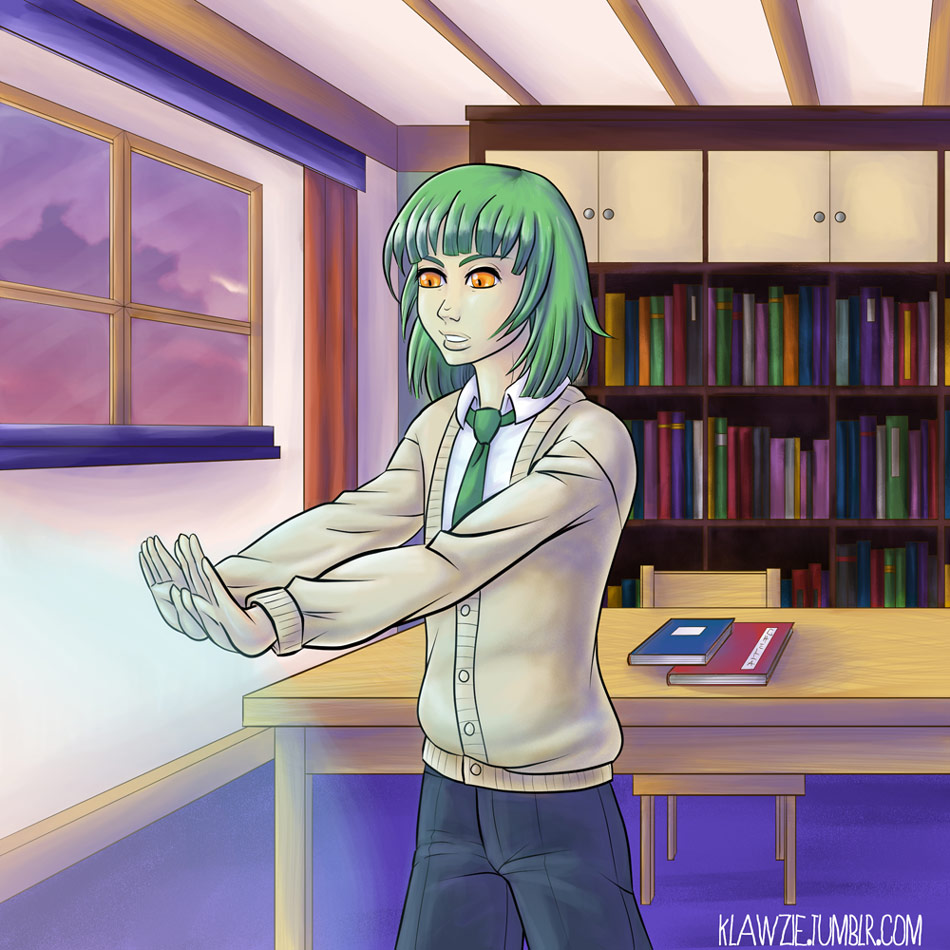 Nageki in the Library