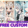 [CLOSE] Ponderingtha Raffle !FREE CUSTOM CHIBI!