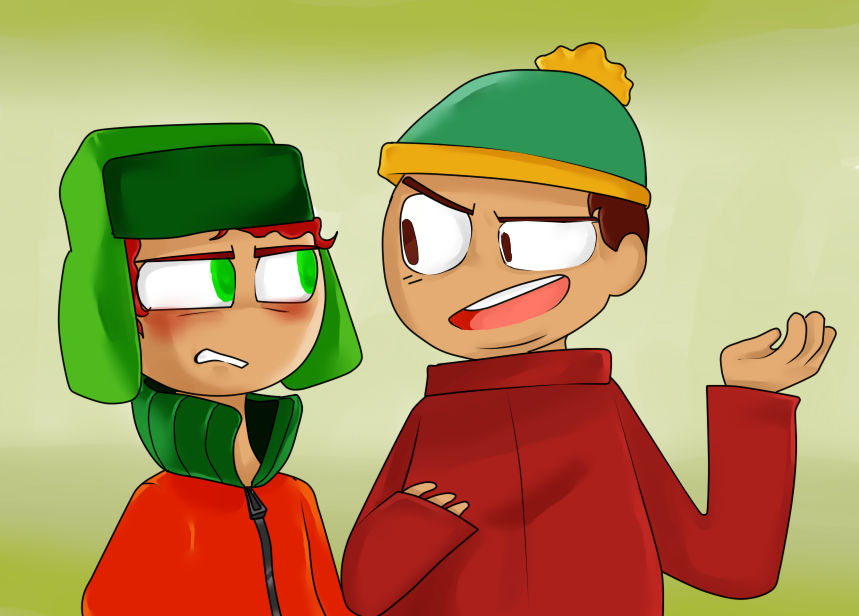 Kyle x Cartman by cynderfunk on DeviantArt