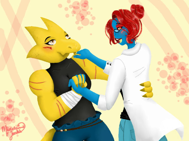 US Undyne x Alphys Secret Santa