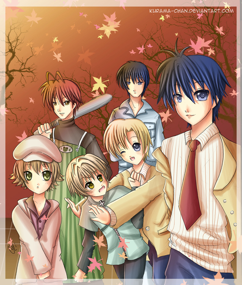 -- The Clannad boys --