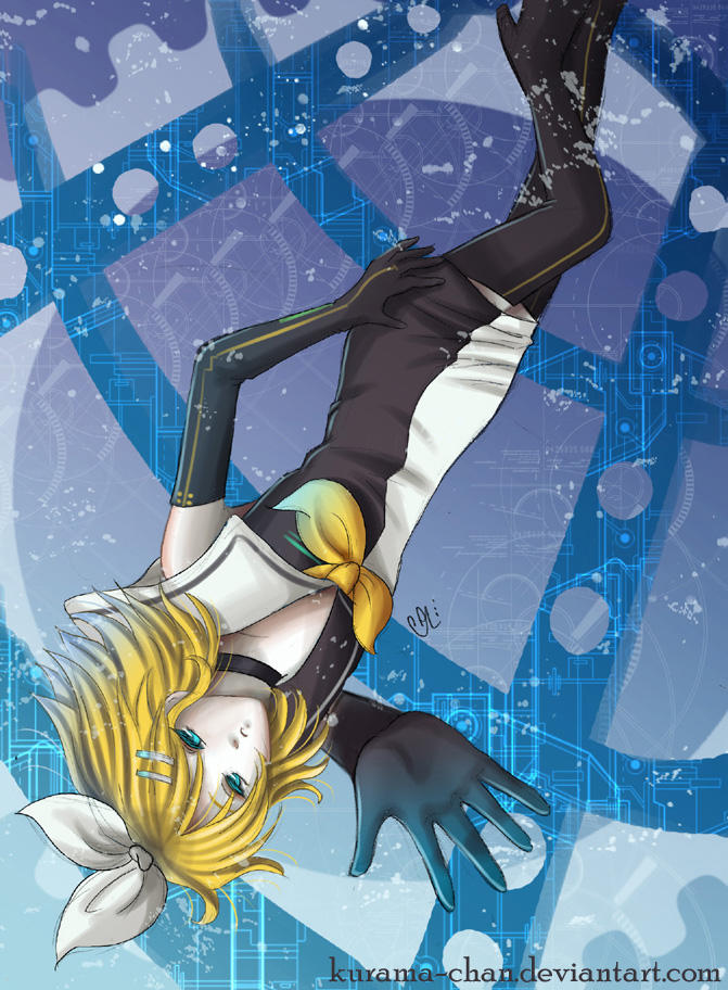 -- Kagamine Rin: Meltdown -- by Kurama-chan on DeviantArt