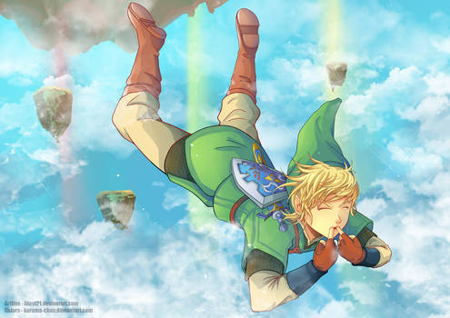 -- Collab: Link Skyloft Jump --