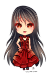 -- Chibi commission for MYSTERYxGIRL -- by Kurama-chan