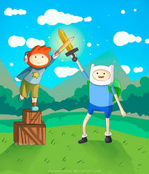 -- Adventure Time x Scribblenauts --